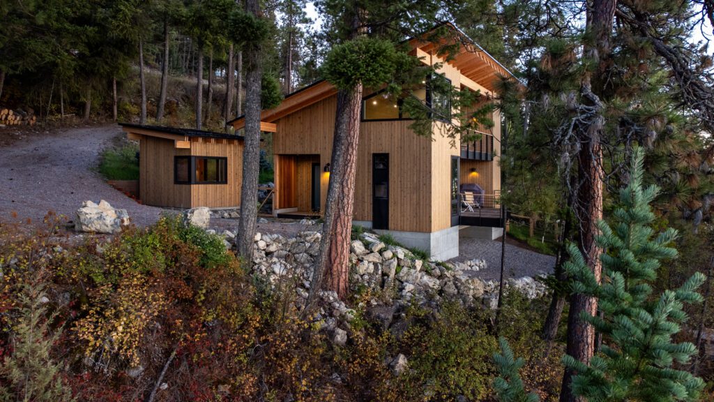 Flathead Lake Lookout Exterior Twilight